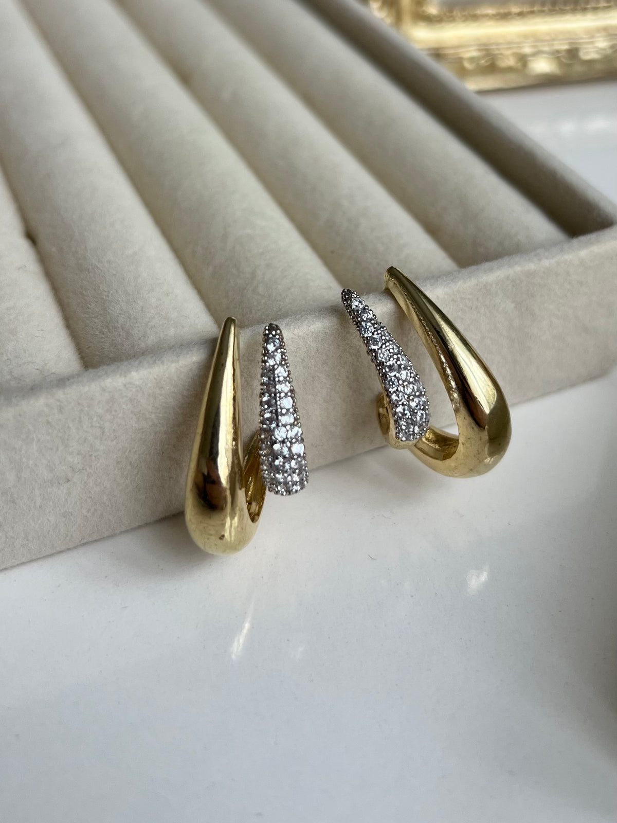 Gold Mers Küpe