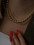 Dorika Gold Kolye