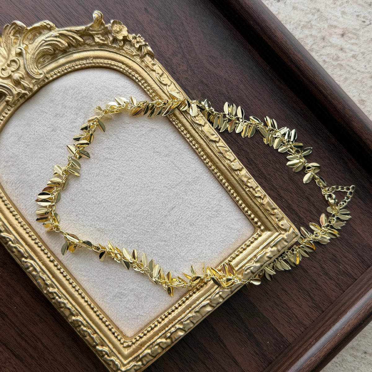 Pullu Gold Kolye