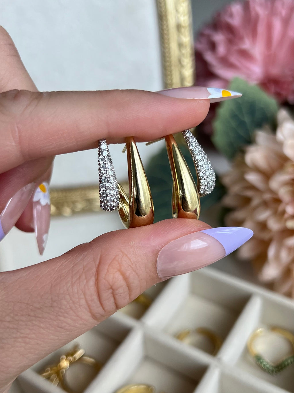 Gold Mers Küpe